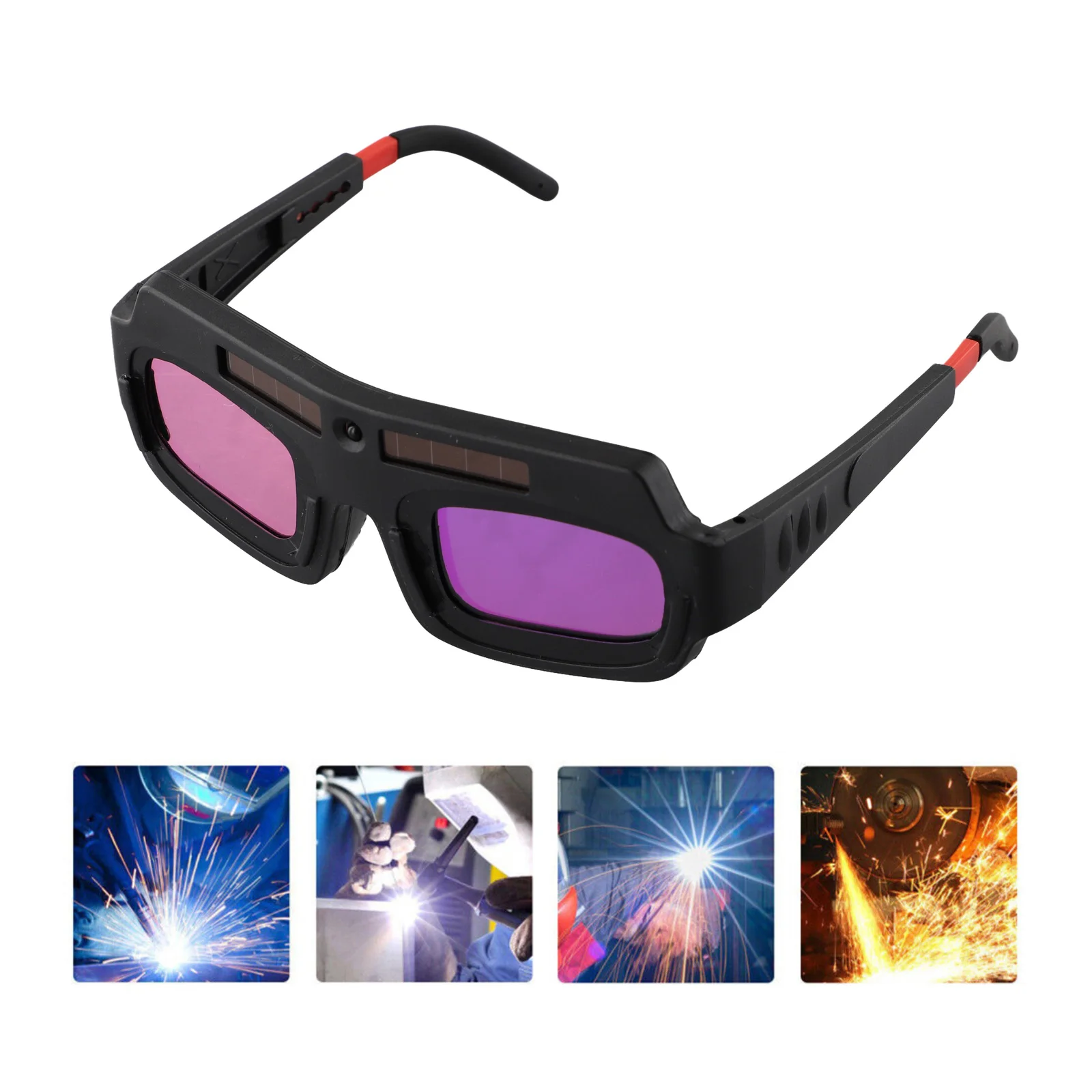 Automatic Dimming Welding Glasses Light Change Auto Darkening Anti-Eyes Shield Goggle For Welding EyeGlasses Accessories