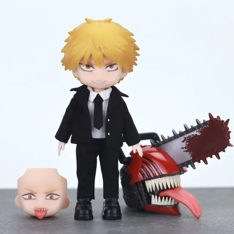 

В наличии Ob11 Bjd Commoner кукла бензопила человек Denji милая фигурка аниме модель игрушка в подарок