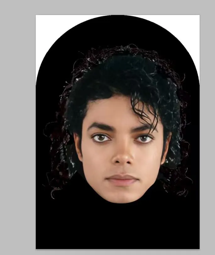 Anime Michael Jackson Style Full Face Mask Unisex Dustproof Cycling Scarf Headwear
