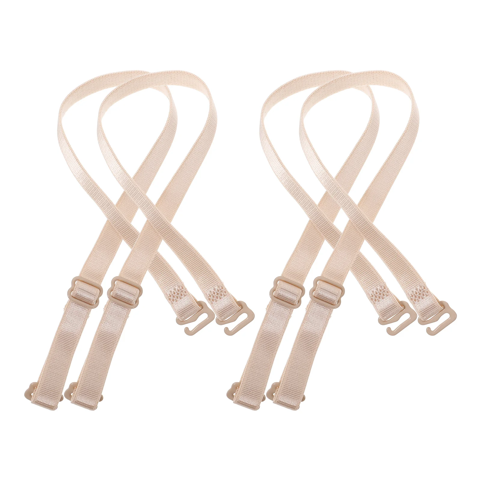 2 paires de bretelles de soutien-gorge extensibles et réglables, Extensions de soutien-gorge amovibles et antidérapantes, accessoires de sous-vêtements confortables
