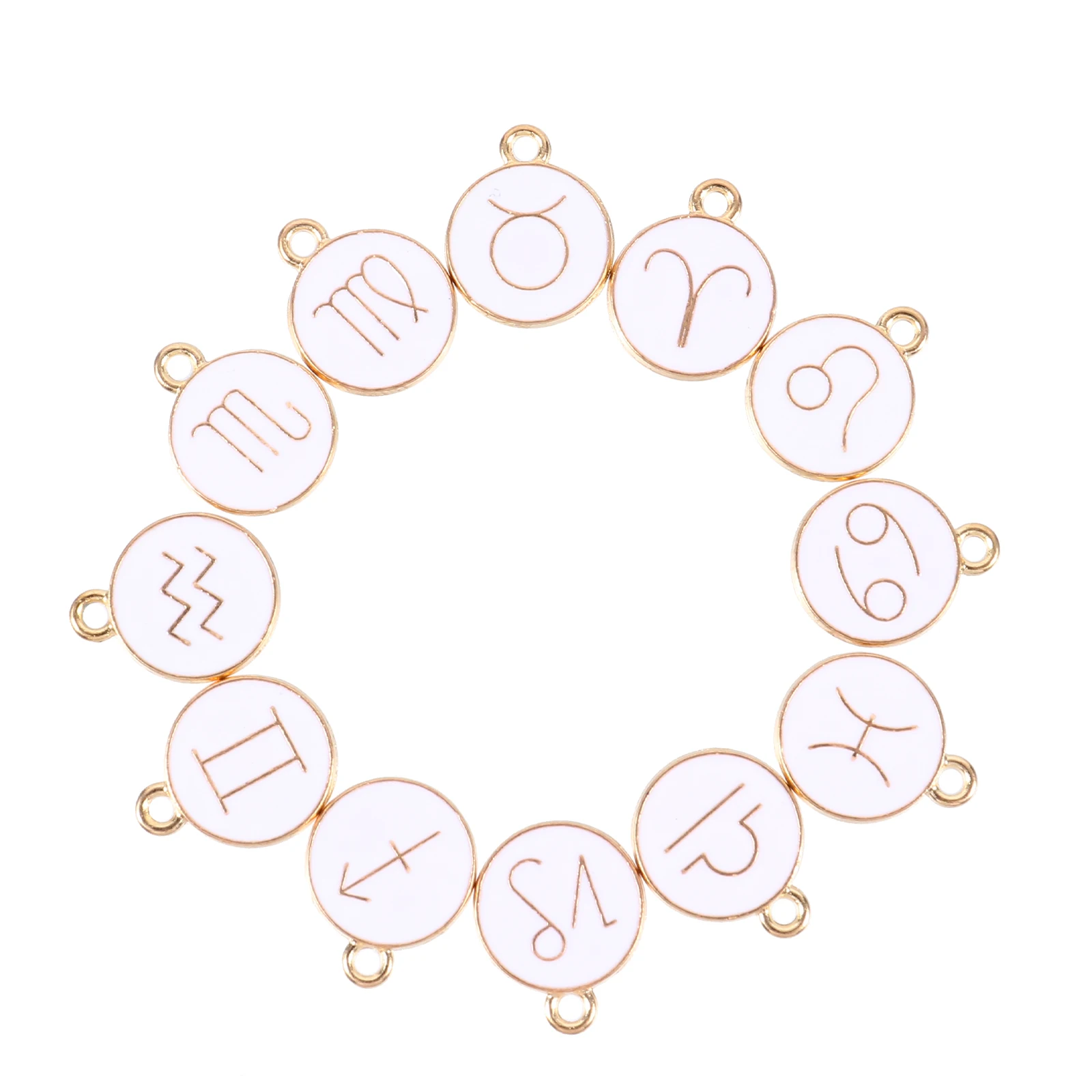 

12 pcs Pendant DIY Jewelry Pendants Alloy Hanging Ornament Charm Necklace Decor Charms High Quality Durable