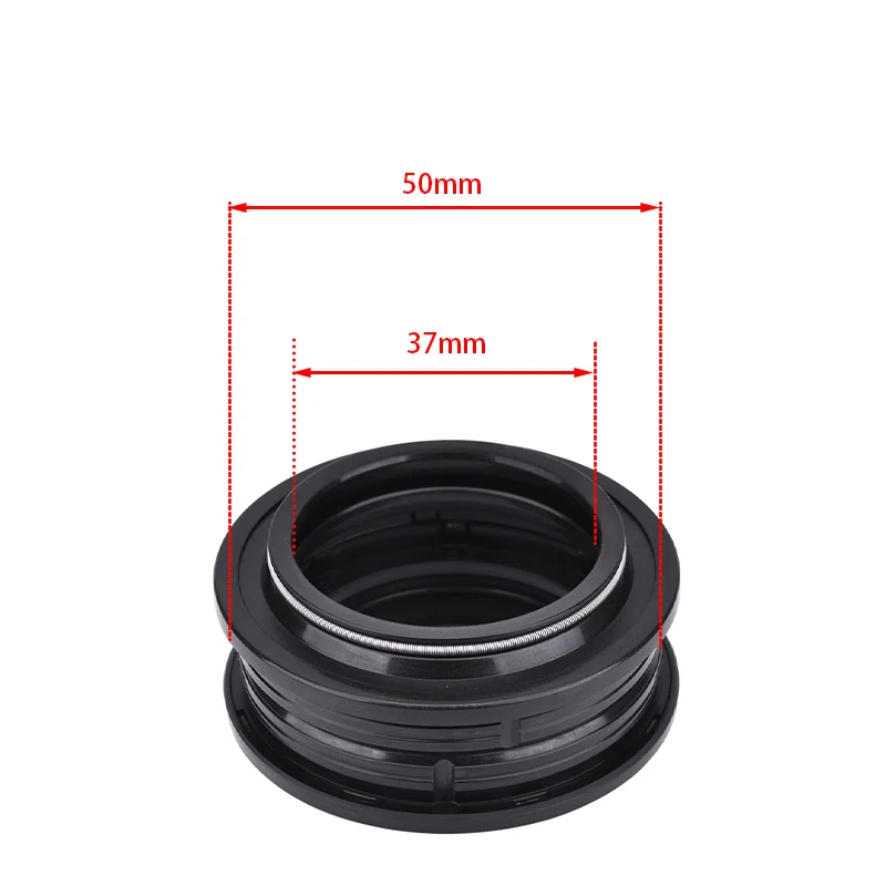 Motorcycle Fork Oil Seal 37x50x11 NBR Dust Wiper for Suzuki RM85 GN125 GZ250 TU250 GS650 GS700 GS750 VS750 Intruder XN85 GSX1000 view 3