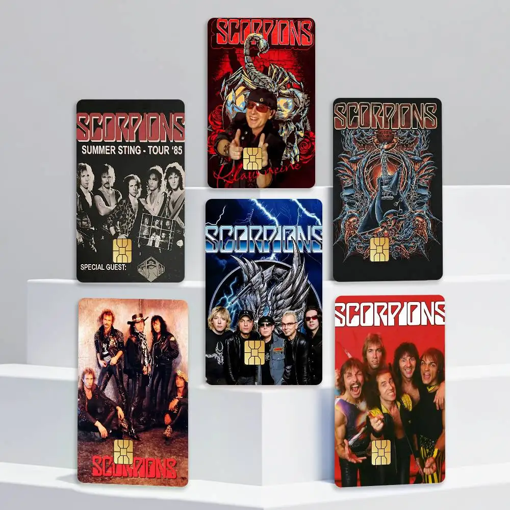 Wind Of Change The S-Scorpions Card Stickers for Bank Access Protective Waterproof Film Cover Sticker