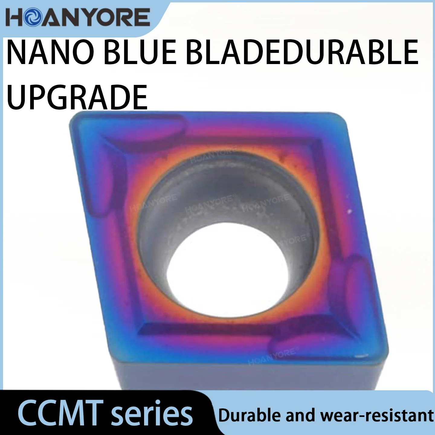 

Nano blue high hardness CCMT series blade grain quenched steel special hard stainless steel cast iron cutting head