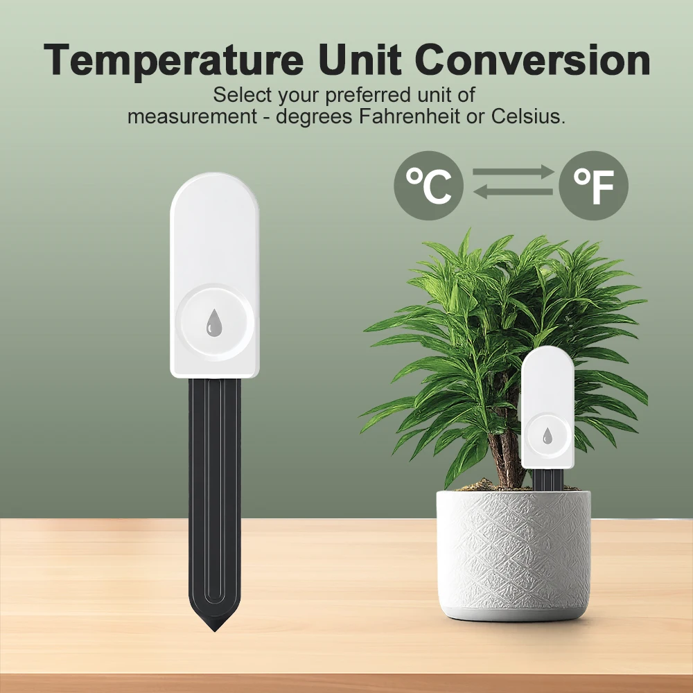 ZigBee Bodenfeuchtigkeitsmessgerät für Landwirtschaft, Rasen, Pflanzen & Blumen Praktischer Garten-Hygrometersensor – Detail 14