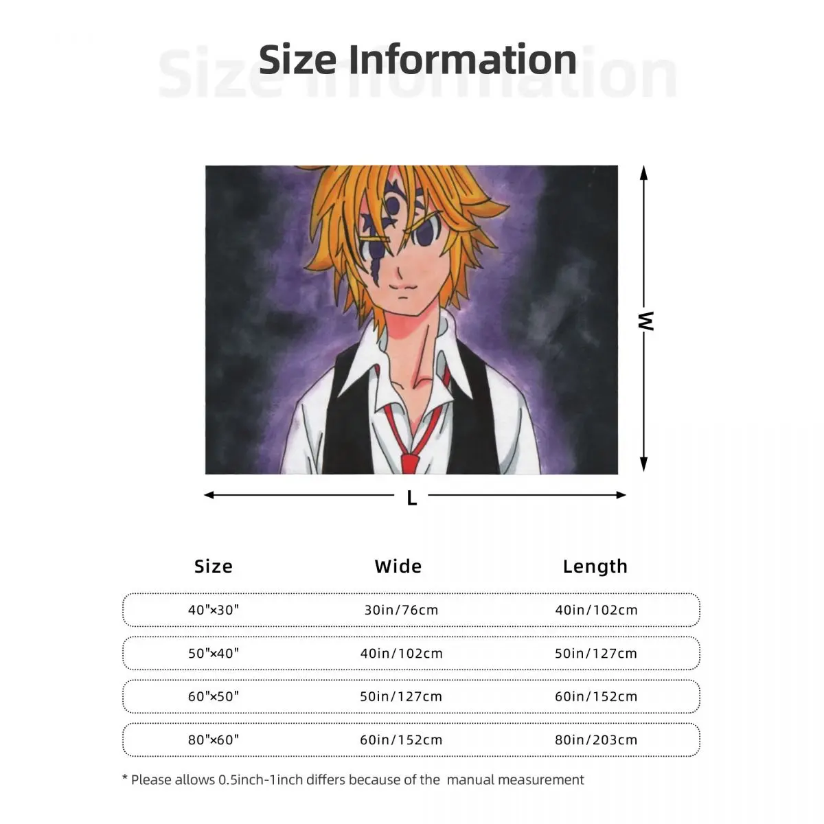 Meliodas رمي بطانية أريكة سرير ريتروس بطانيات للأرائك بطانيات الأرائك الزخرفية #6