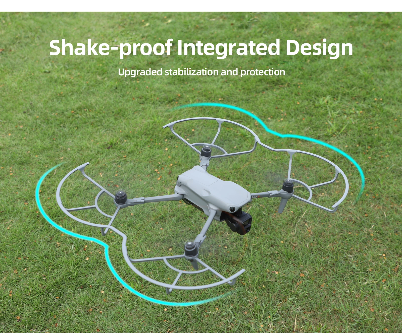 For DJI AIR 3 collision ring propeller blade protection ring quick release anti-shake paddle safety cover accessories