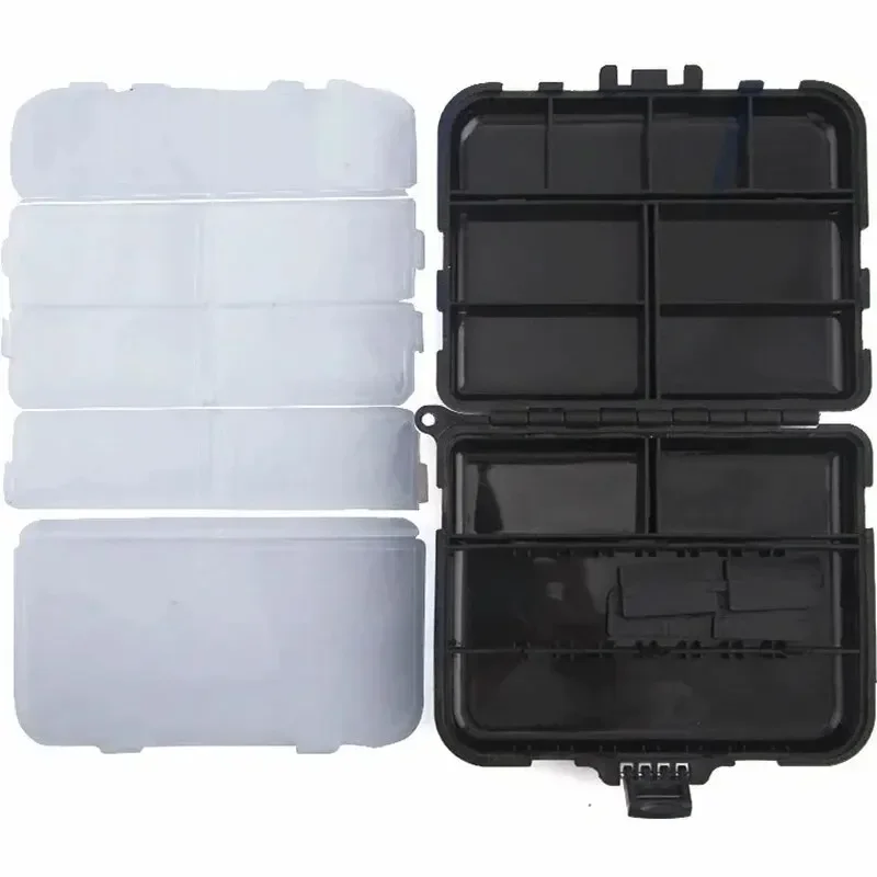 Lead Head Luia Storage Box Fishing Accessories Box Fishing Parts Hook Storage Box with Hand Rope Fishing Gear Accessories image 3