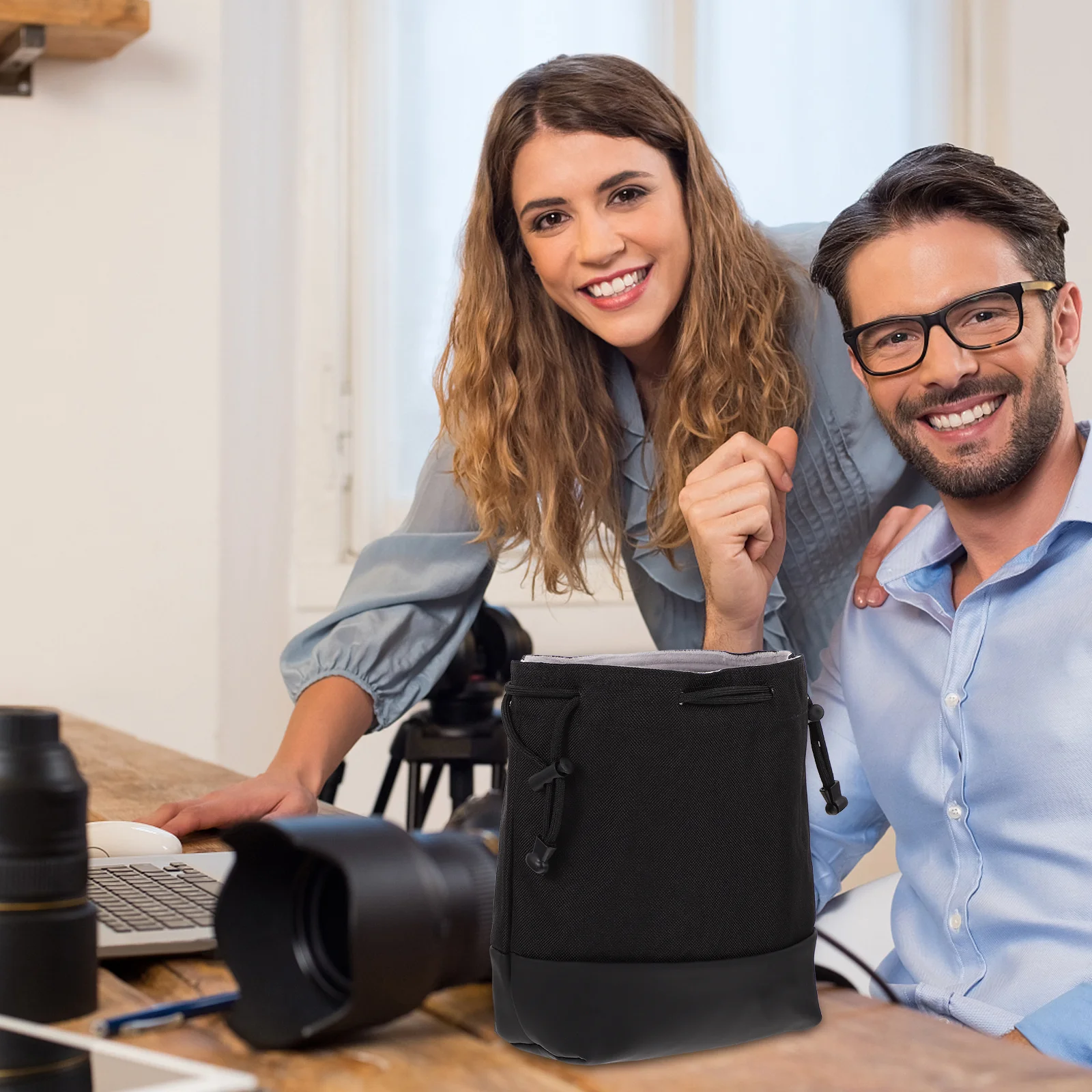 Micro Single Bag Digital Camera Protective Pouch For Lens Storage Travel Case Portable Camera Accessories Carrier Canvas Handbag