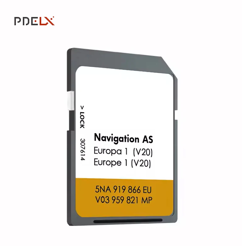 AS V20 Suitabe for VW Passat B8 (3G) from 2014 32GB Map NAVI SD GPS Card