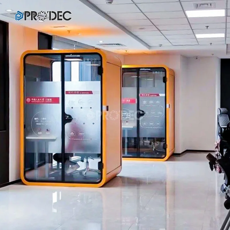 Library Furniture  Noise Reduction Office Pod Acoustic Office Meeting Box Single Person Telephone Booth