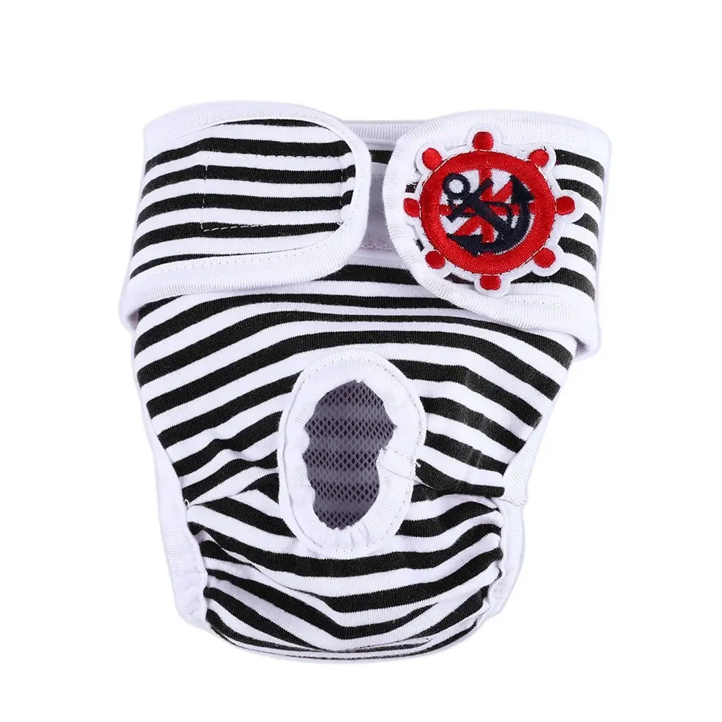 NONE NONOR Weibliche Waschbar Hund Shorts Höschen Menstruation Unterwäsche Briefs Overall Pet Physiologischen Hose Windel Sanitär 4