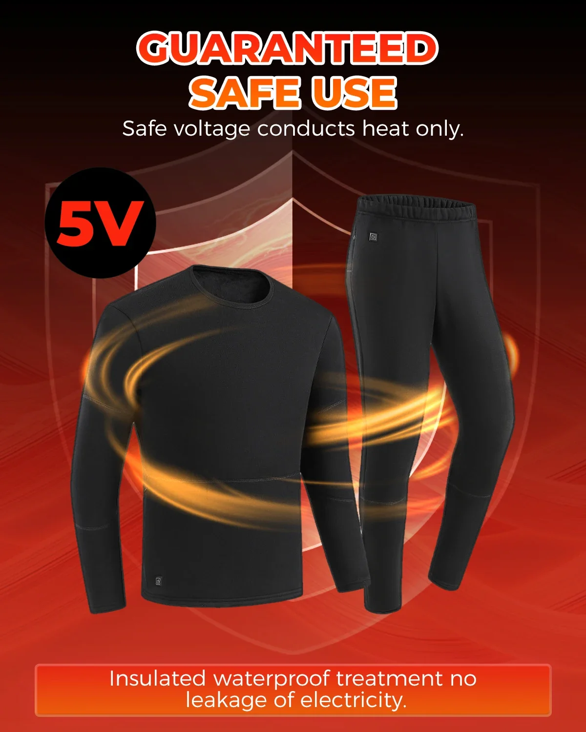 Sous-vêtement thermique en coton trempé pour homme et femme, pantalon chaud, chauffage métropolitain, extérieur, moto, ski, USB, hiver, 28, 22 zones