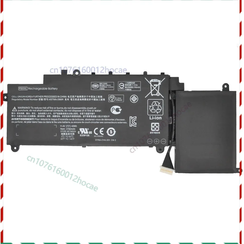

Аккумулятор PS03XL на 43 Втч для HP Pavilion X360 310 G1 787088-241 778956-005 HSTNN-DB6R