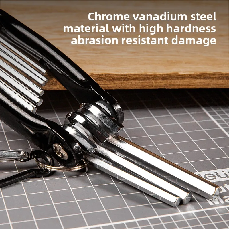 ديلي 8/9 قطعة للطي عرافة مفتاح الربط مجموعة Cr-v المواد الصلب مسدس المقبس كهربائي المحمولة إصلاح الأدوات اليدوية وجع أطقم #6