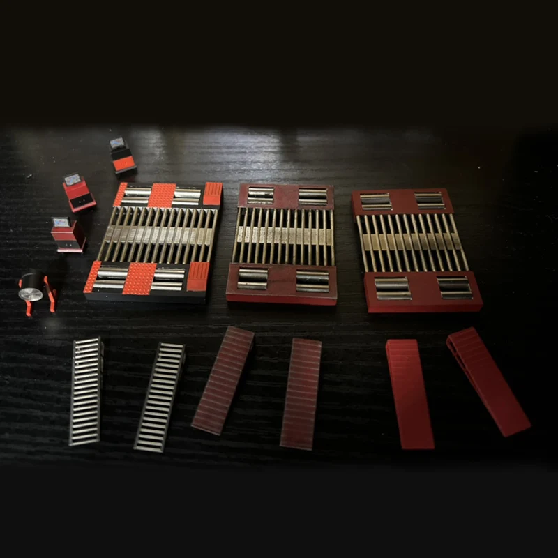 

Набор динамометров в масштабе 1/64, модель, 3D печатная машина с конской мощностью, ручная роспись, диорама для гаражных сцен, аксессуар для настольного дисплея