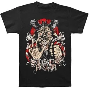 

Those Who Lie Beneath Evil Peripheral Pattern Printing Summer Luxury Brand Cotton Men's and Women's T-Shirts Short Sleeves