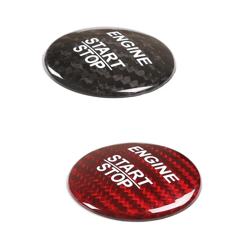 Car Engine Start Stop Button Trim Cover Sticker For Mercedes Benz C GLC X253 ML GLA CLA GLE GLS W176 W246 W205 C117