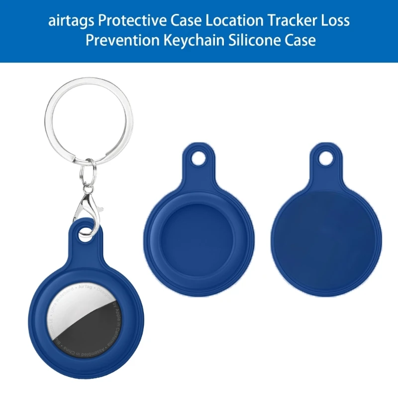 Защитный чехол для отслеживания местоположения, чехол для локаторов, брелок, силиконовый рукав, пылезащитный чехол E8BA