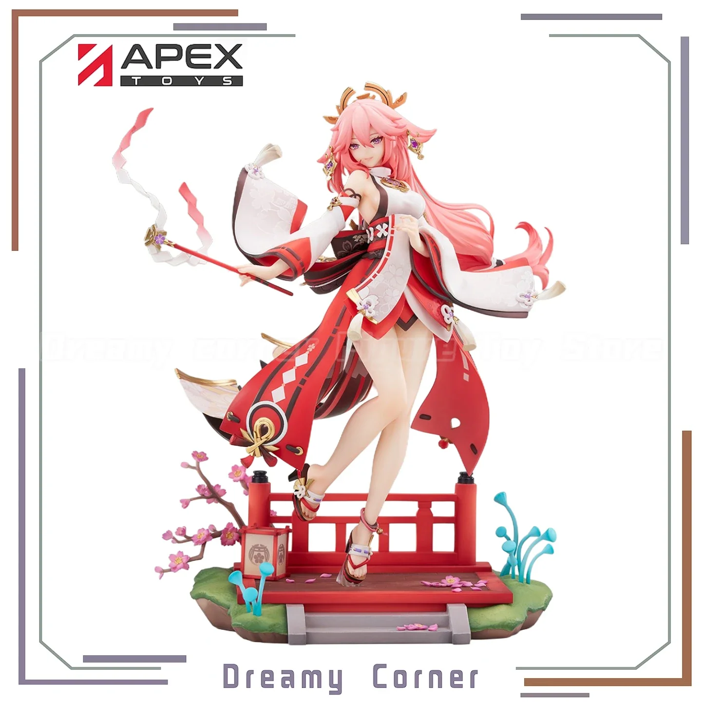 【In Stock】APEX-TOYS MiHoYo Genshin Impact Yae Miko 1/7 Scale Figure Gift
