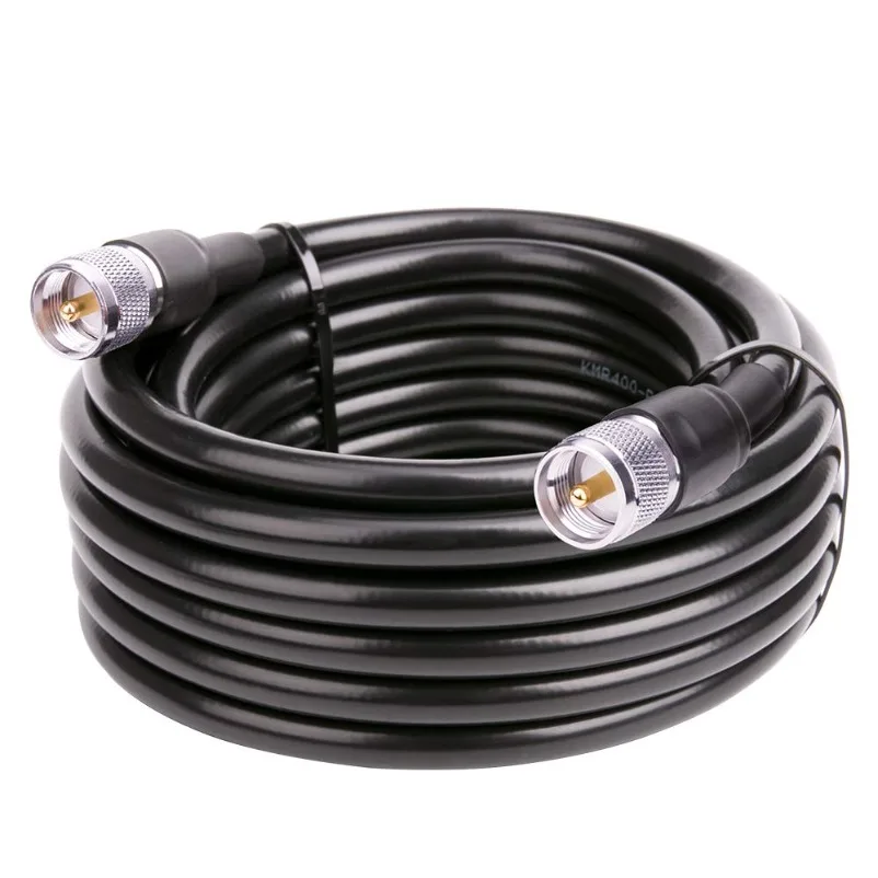 LMR400 feeder 50-7 UHF SL16 M male to male PL259 connector walkie-talkie radio cable