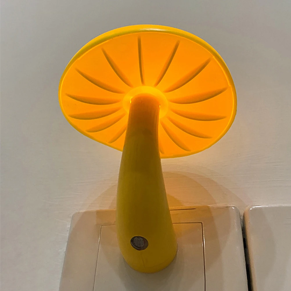 

Mushroom LED Bedside Lamp Night Light in Wall Charging Students Dorm Room Sleep Aid Non Flickering Eye Care Bedroom