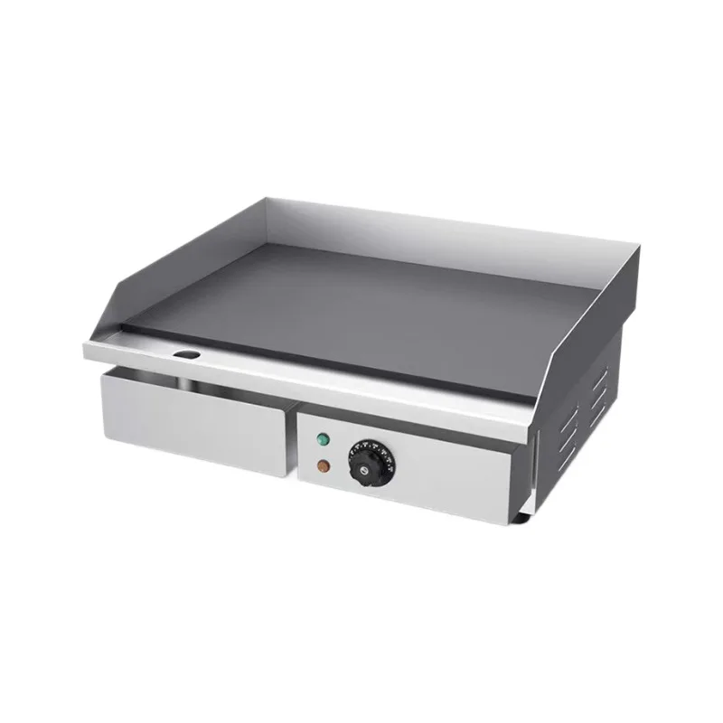 Electric grill stove commercial teppanyaki stir-frying cold rice and cold noodles hand-grabbed pancake machine