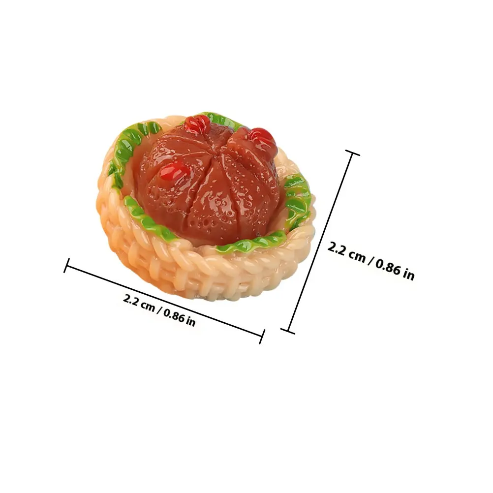 15Pcs Miniature Food Snack Collection Exquisite Fake Chinese Snacks for Mini House Kitchen Scene Decor Resin Dessert Ornament - view 3