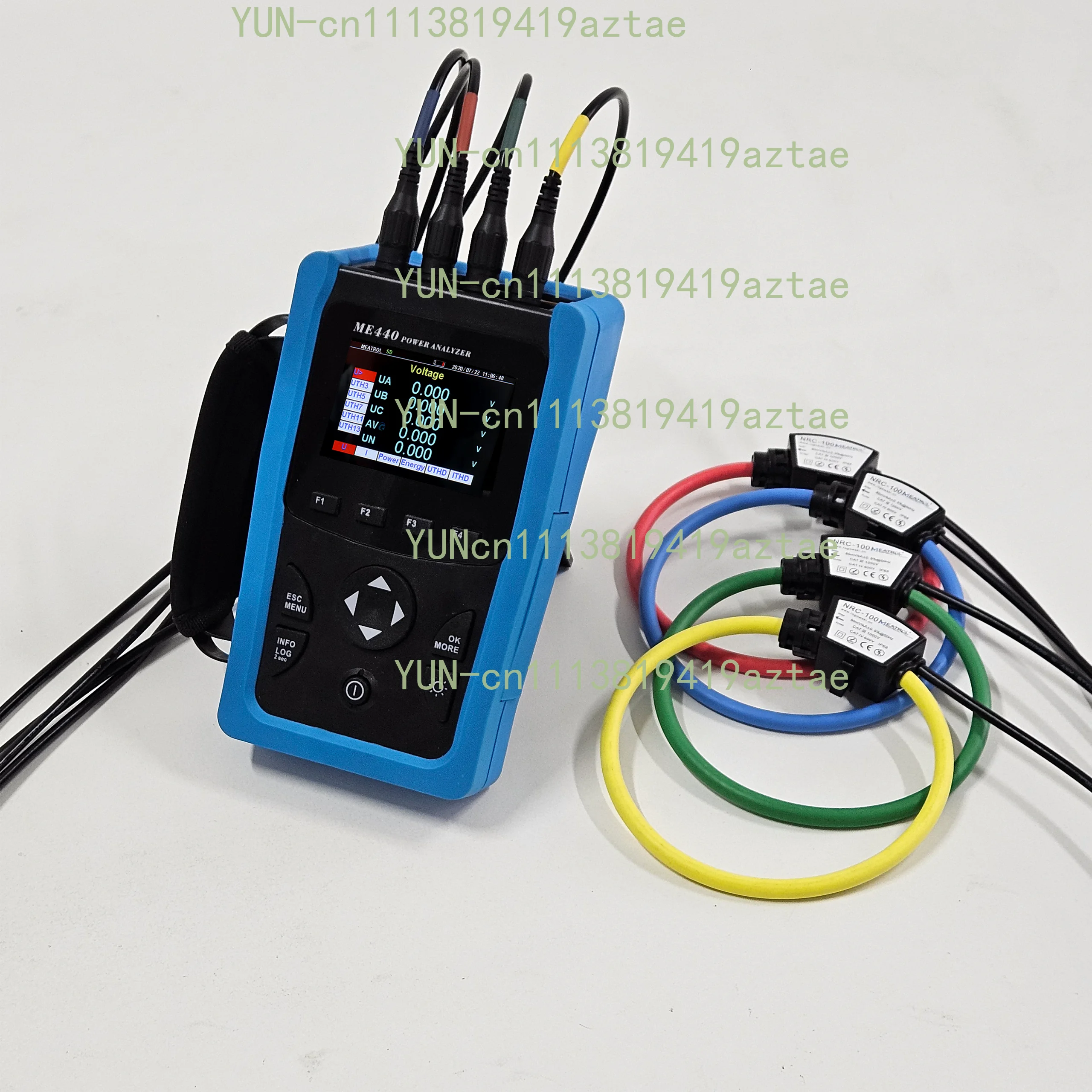 ME440 & MRC-36  3P4W Power Quality Analyzer 4G Network Analyser Electric Meter Handheld Power Meter