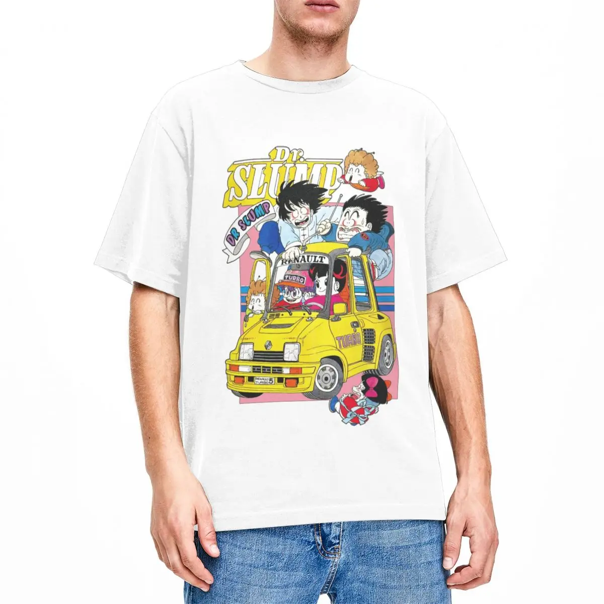 Men Women Dr Slump Manga T Shirts Stuff Dr.Slump 100% Cotton Clothes Street Wearing Round Neck Tee Shirt Printed T-Shirt