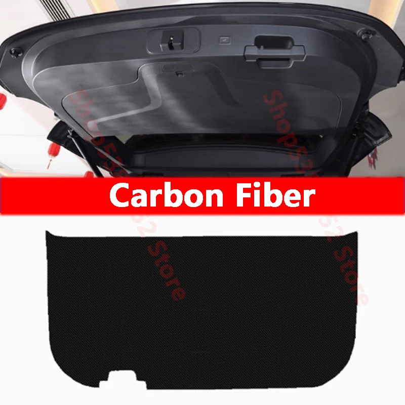 

For Hongqi HQ9 2023 2024 2025 Car Trunk PU Leather Protective Pad Car Trunk Tailgate Protection Pad Accessories Cover