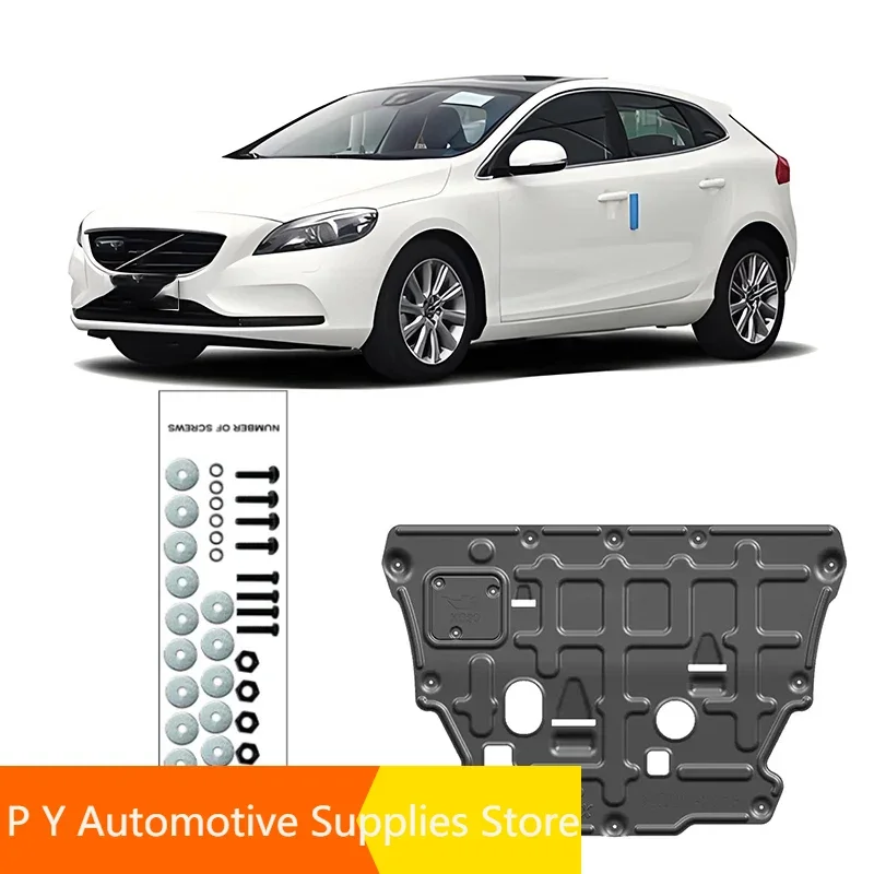 

For Volvo V40 2014-2019 2018 2017 Engine Base Guard Shield Splash Mud Flap Gear Box Under Fender Cover Board Plate Accessories