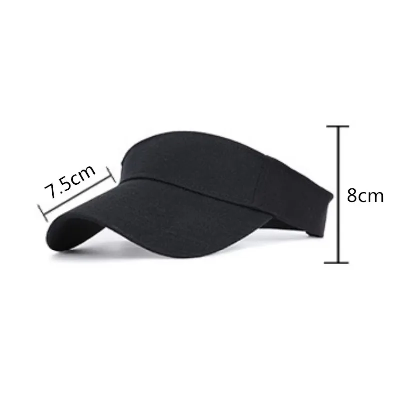 Berretti da Tennis uomo donna fascia sportiva regolabile cappello da sole classico visiera sportiva cappellini da corsa cappello da spiaggia da