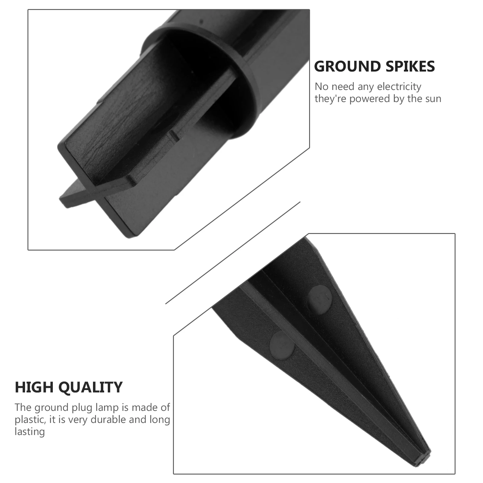 

5pcs Solar Lawn Lamp Outdoor Ground Stake Lights For Landscape Durable Sun Powered Garden Walkway Driveway Lighting Ground