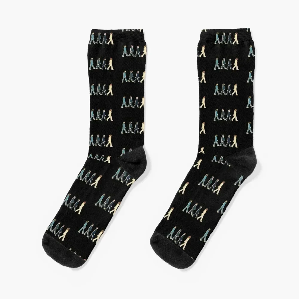 

abbey road Socks Children's snow winter custom Man Socks Women's