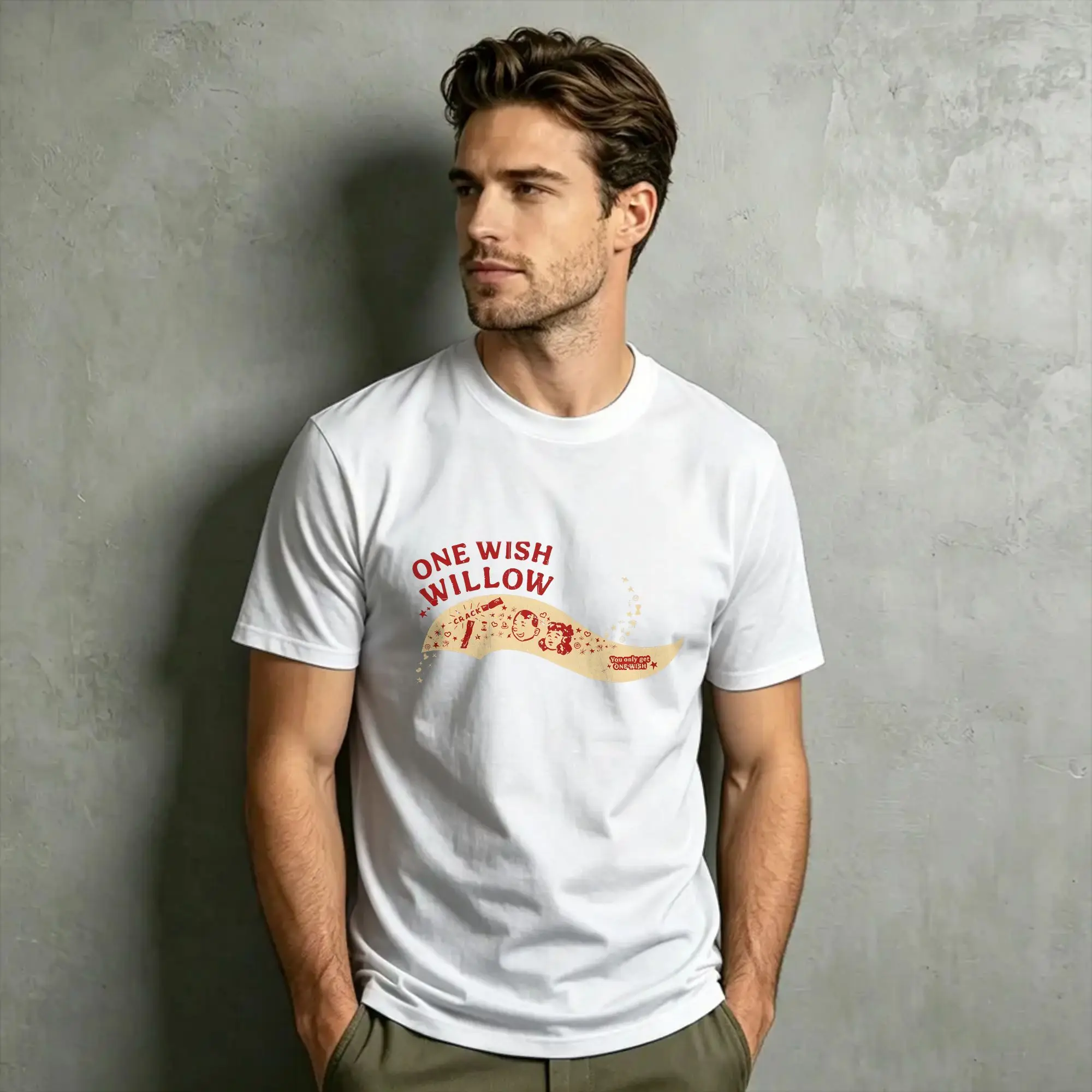 Oversized T-Shirt Summer O-Obsession Movie One Wish Willow Leisure T-Shirts  Cotton Tshirt  Pattern Short Sleeve Clothing
