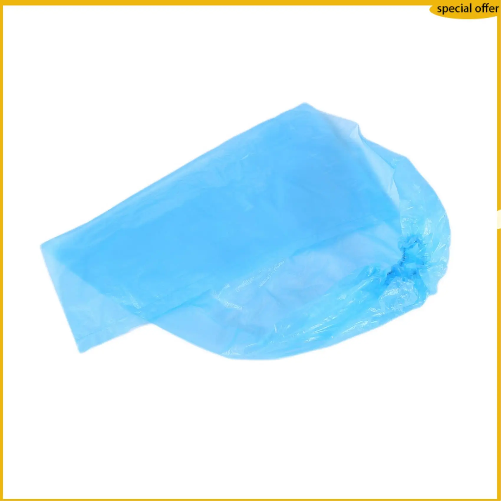 A50I 50 قطعة أغطية أحذية طويلة مقاومة للماء للاستعمال مرة واحدة لتنظيف السجاد #5