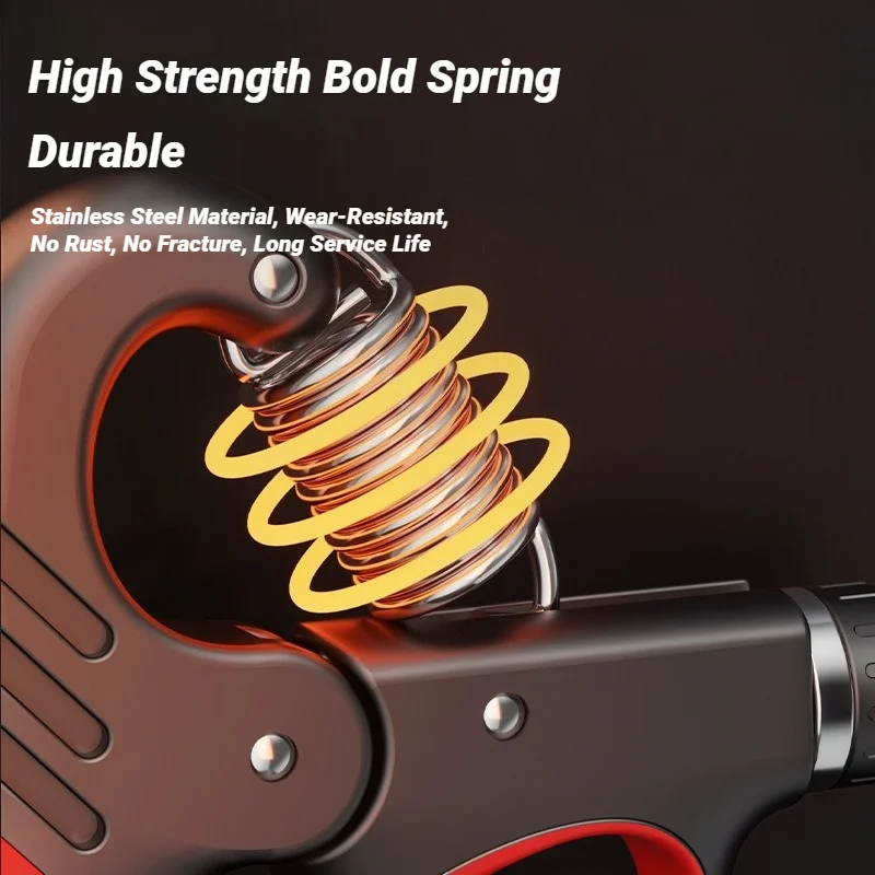 5-100KG Electronic Counting Adjustable Grip For Rehabilitation Hand Muscle Strength Gym Wrist Strengthener Recovery Fitness view 3