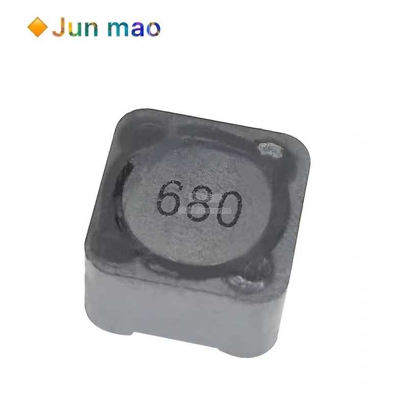 10pcs CDRH127R SMD Shielded Inductor 12 * 12 * 7mm 68/100/150/220/330/470UH