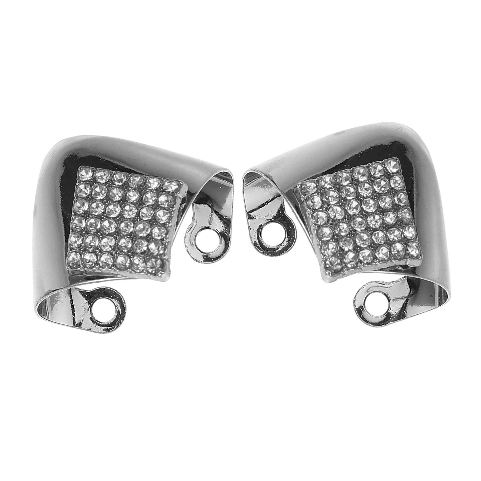 

1 Pair High Heels Protector Invisible Toe Tips Metal Covers For Shoes Boot Repair Replacement heel guards Pointed Shoe