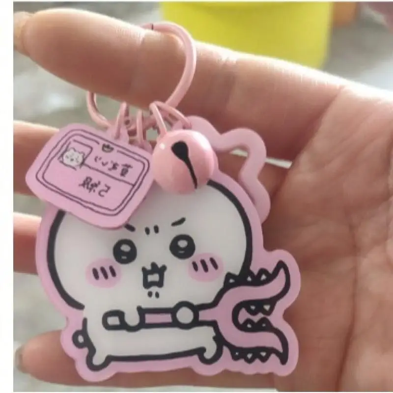 Self-Deprecating Bear Chiikawa Kawaii Anime Usagi Hachiware Pendant Cartoon Cute Couple Keychain School Bag Small Pendant