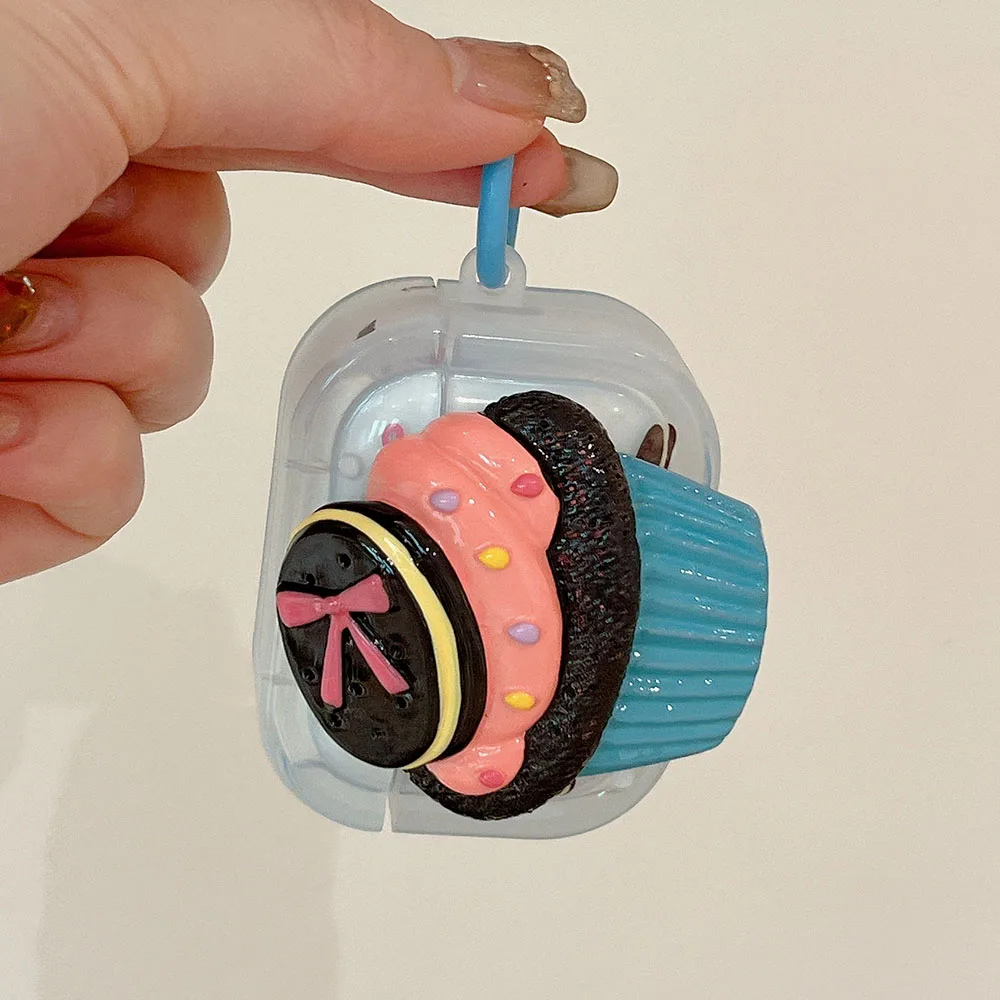 Sweet Delicious 3D Ice Cream Chocolate Cake Cute Earphone Cover For Apple AirPods 1 2 3 Pro 2 Wireless Bluetooth Headphone Case