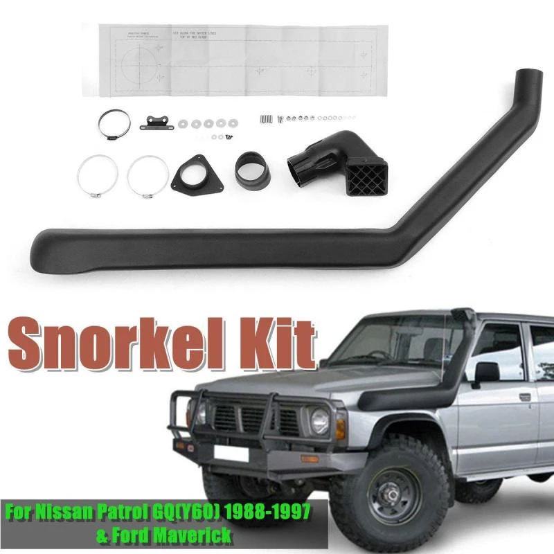 

Car Snorkel Kit Air Intake System Intake Manifold for Nissan Patrol GQ(Y60) 1988-1997 for Ford Maverick 879013 Car Accessories