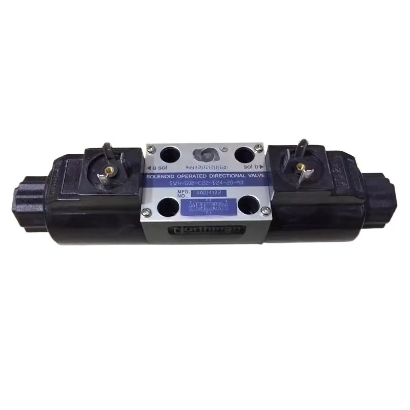 

for Haitian Injection Molding Machine Parts SWH-G02-C22-D24-20-M3 Ejector Solenoid Valve Hydraulic Valves Brand New Genuine