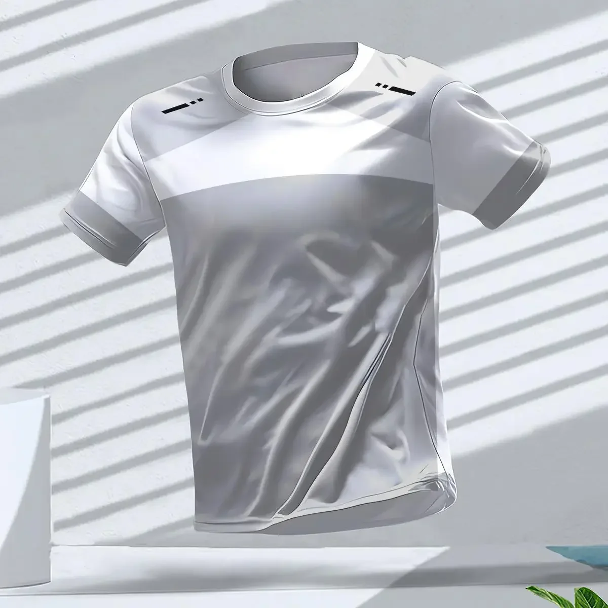 Herren Y2K Sport-T-Shirt Atmungsaktiv Schnelltrocknend Hochwertig Outdoor Lauf- und Trainingsaktivbekleidung – Detail 11