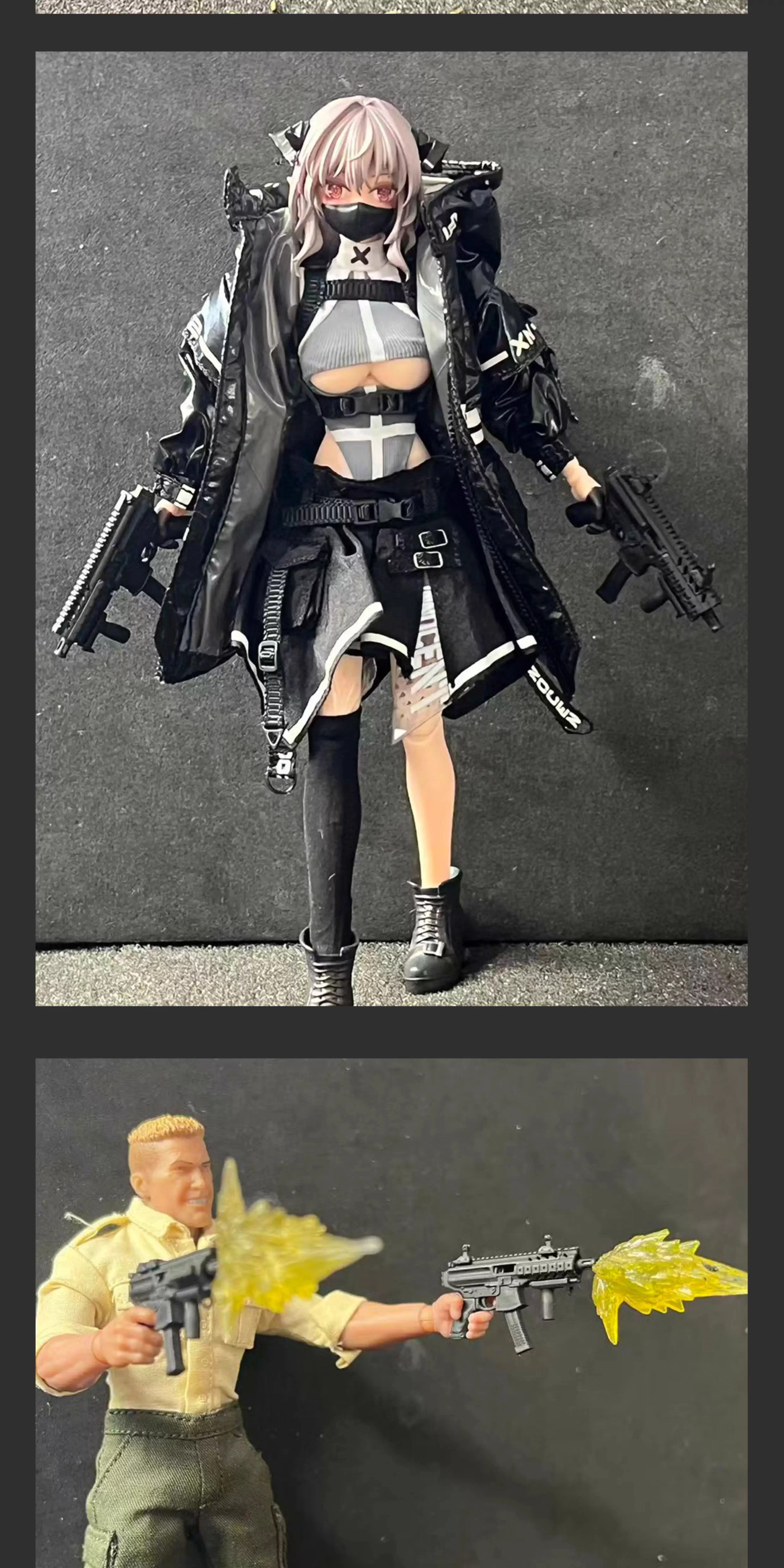 Snail 1/12 Scale Soldier Toy M1911A1 Plastic Gun Fit 6'' Action Figure Doll Body DIY Accessories Model In Stock