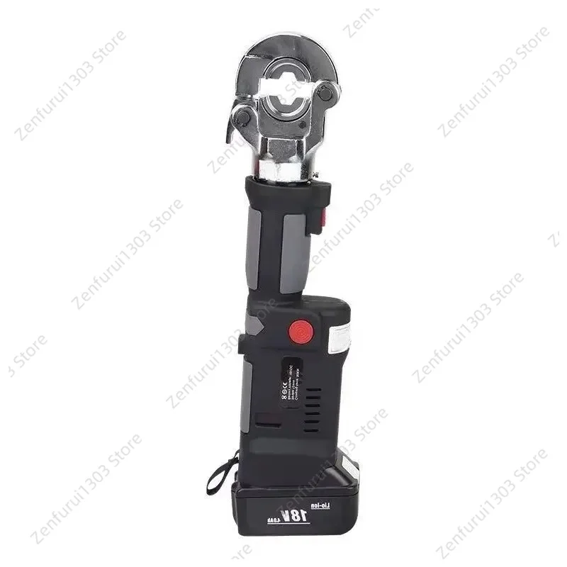 LS-300 Cordless Electric Hydraulic Crimping Tool Portable 16-300mm Battery Operated for Copper Aluminum Cable Terminals
