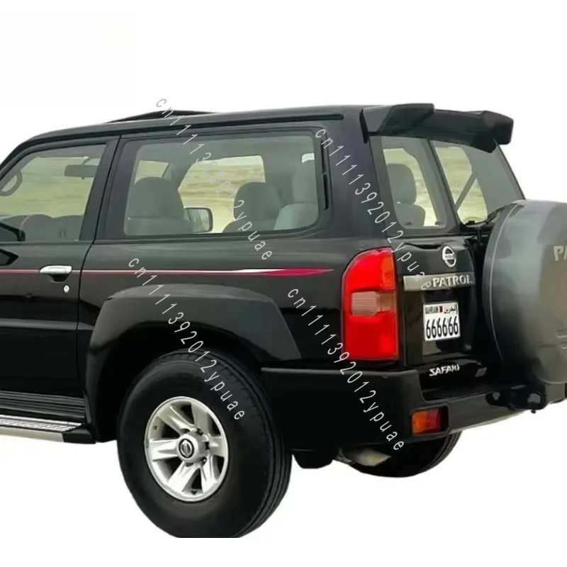Rear Spoiler, Rear Wing Compatible With Nissan Patrol Y61 All Versions, Auto Exterior Decoration Part
