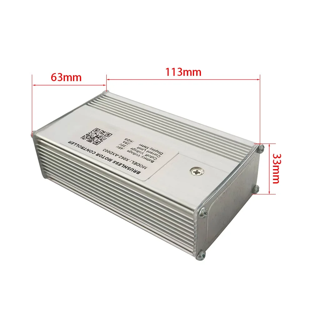 

Nulkomm X062-AXD03 48V E-bike Brushless Motor Controller 25A for KDS Protocol Electric Scooters MTB Fat Bikes Accessories