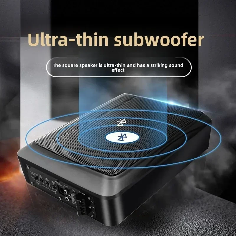 Durable  Car Pure Bass/with Treble Modified 12/24V Car Truck Active Ultra-thin Seat Gun with Power Amplifier with Installation C